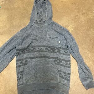 Vans Gray Hooded Shirt Jacket